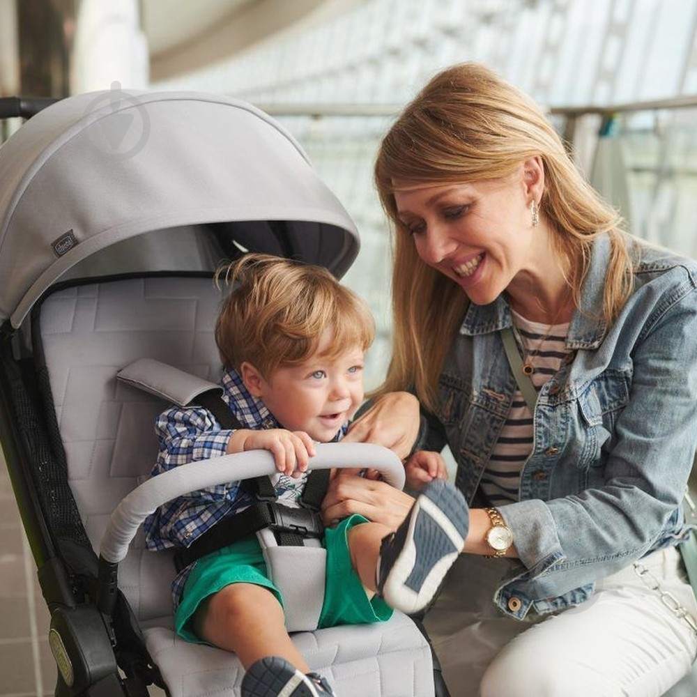 Коляска прогулочная Chicco We grey - фото 6 Коляска прогулочная Chicco We grey - фото 6