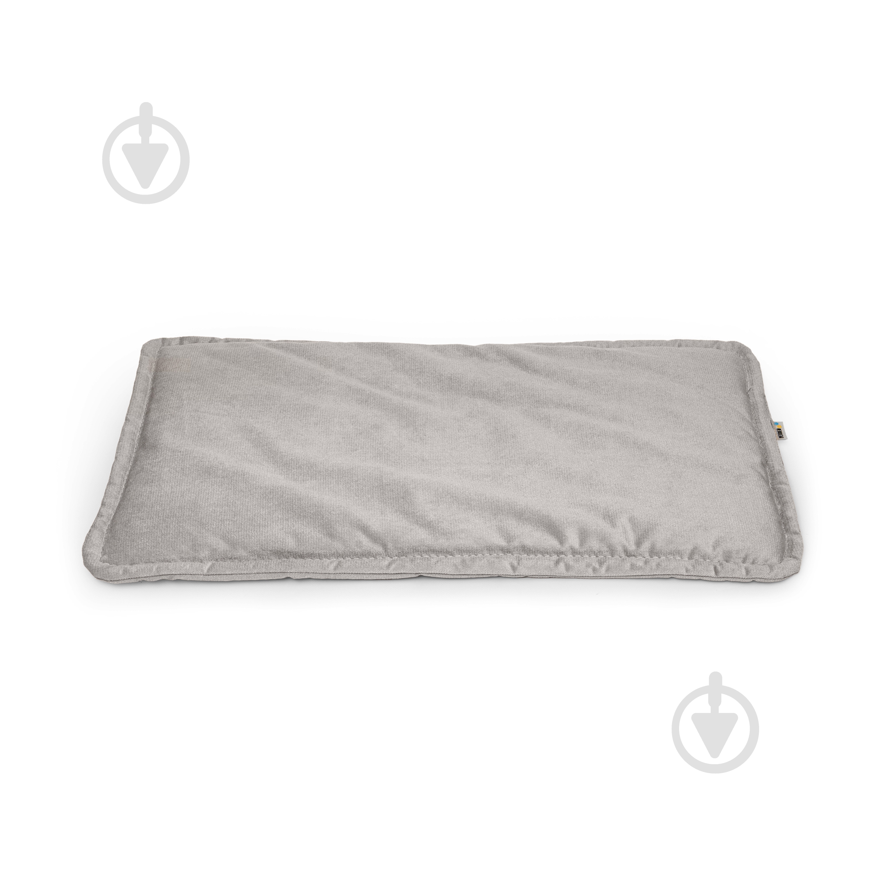 Лежак PETBED Слим М 70х50см h-3см велюр серый - фото 1 Лежак PETBED Слим М 70х50см h-3см велюр серый - фото 1