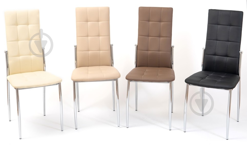 Стул обеденный Richman Дорис коричневый / хром - фото 6 Стул обеденный Richman Дорис коричневый / хром - фото 6