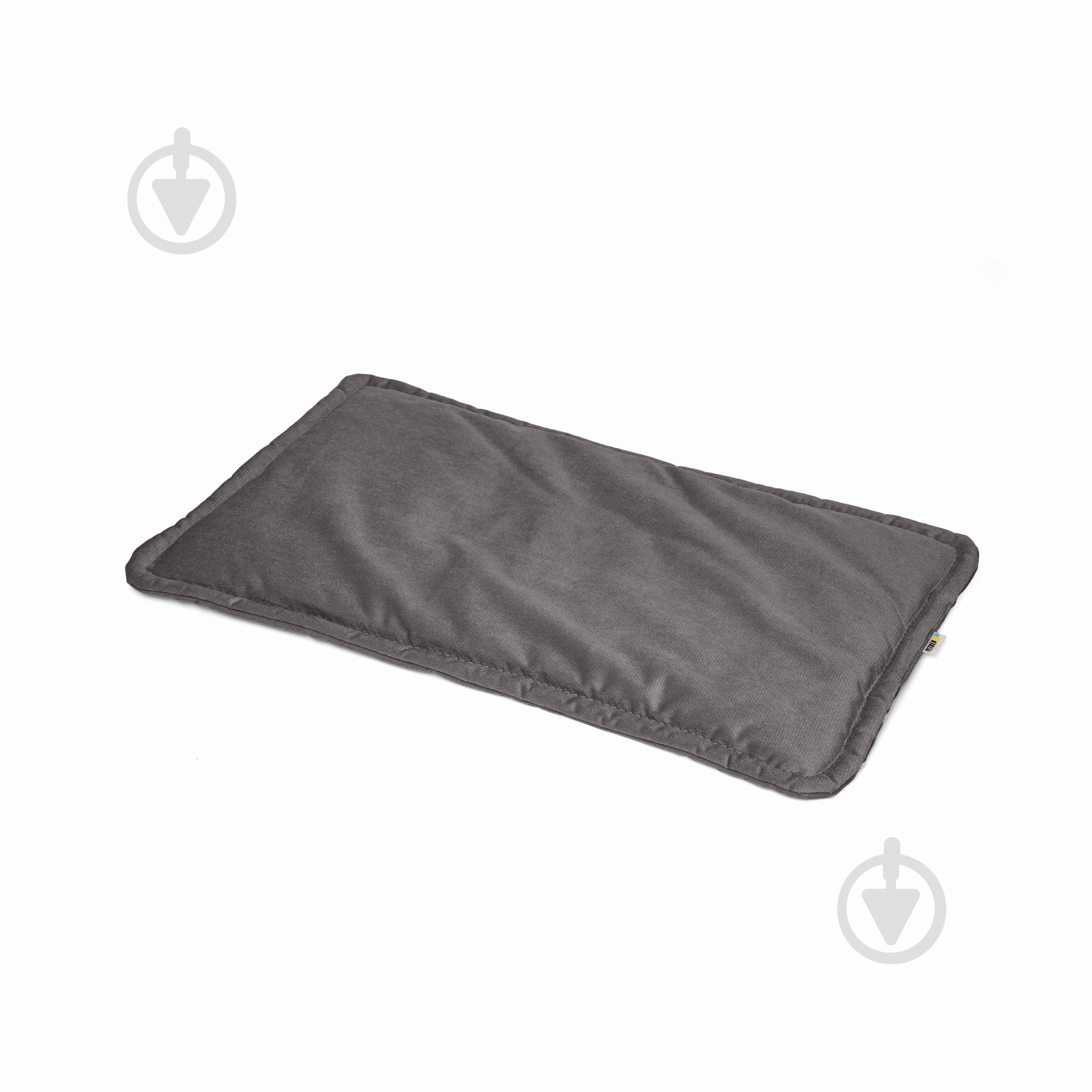 Лежак PETBED Слим М 70х50 см h-3 см велюр темно-серый - фото 2 Лежак PETBED Слим М 70х50 см h-3 см велюр темно-серый - фото 2