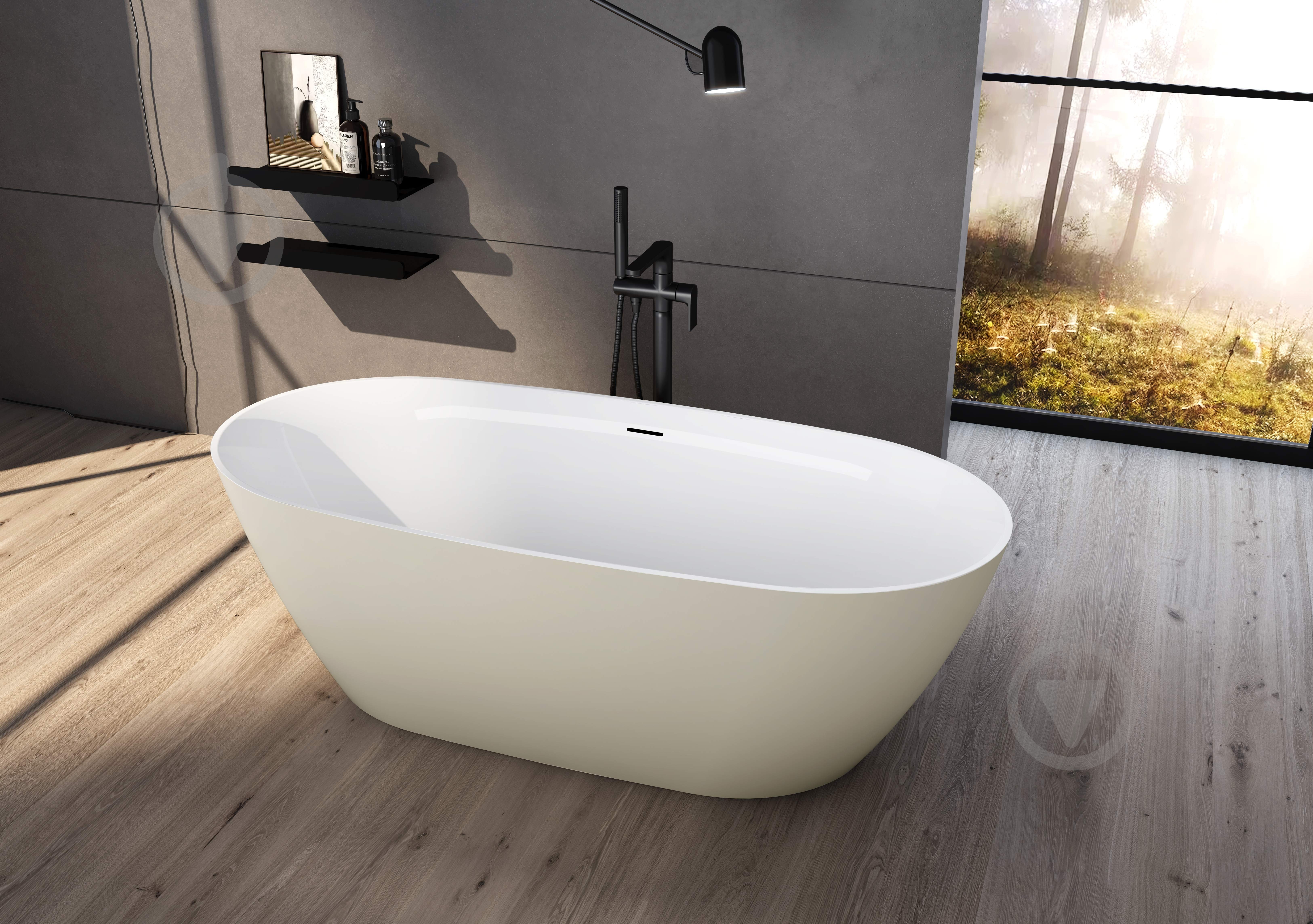 Ванна ScandiSPA RAN 170х75 см из акрилового камня Corian - фото 4 Ванна ScandiSPA RAN 170х75 см из акрилового камня Corian - фото 4