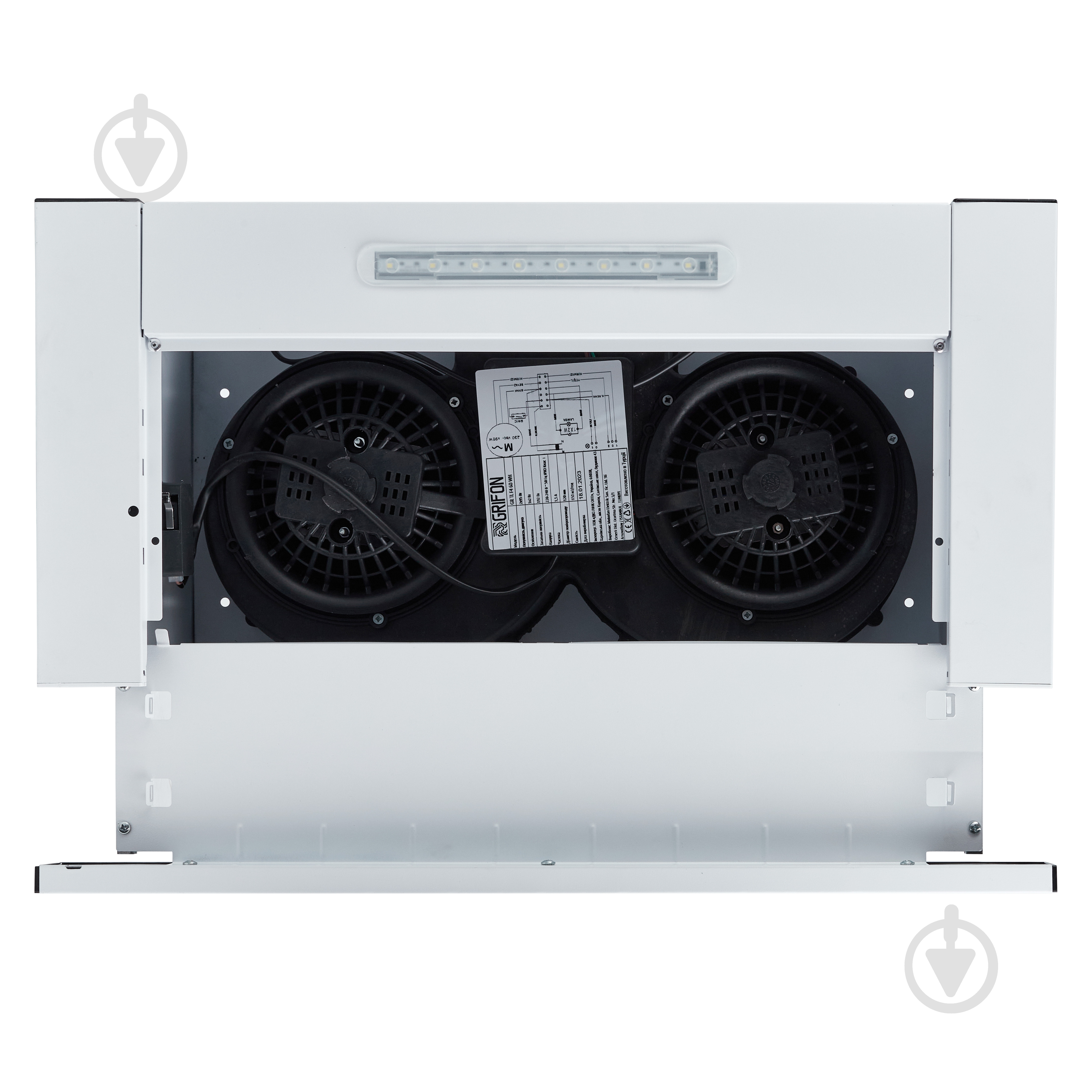 Вытяжка Grifon GR TL F4 60 WH - фото 5