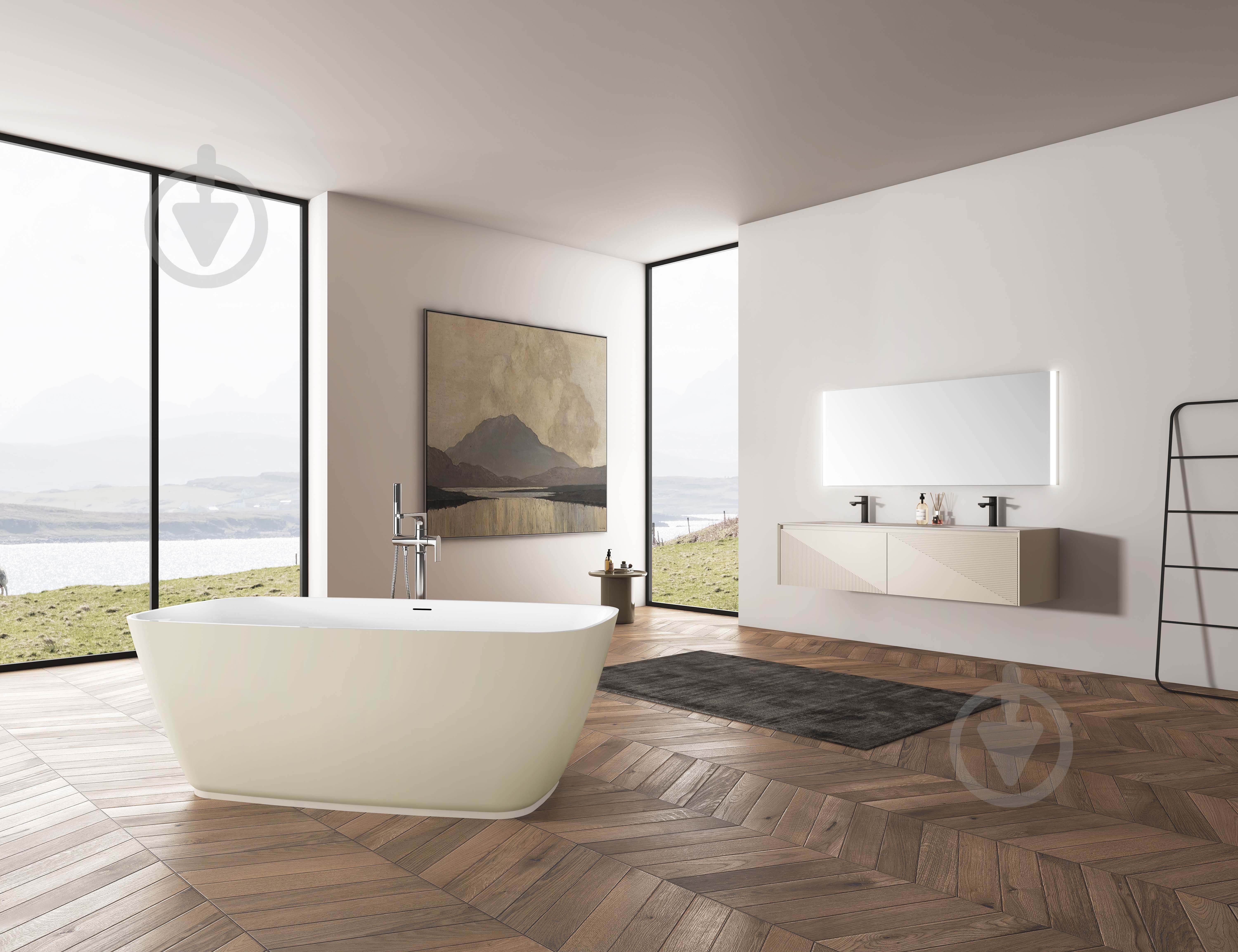 Ванна ScandiSPA VAR 170х78 см з акрилового каменю Corian - фото 4 Ванна ScandiSPA VAR 170х78 см з акрилового каменю Corian - фото 4