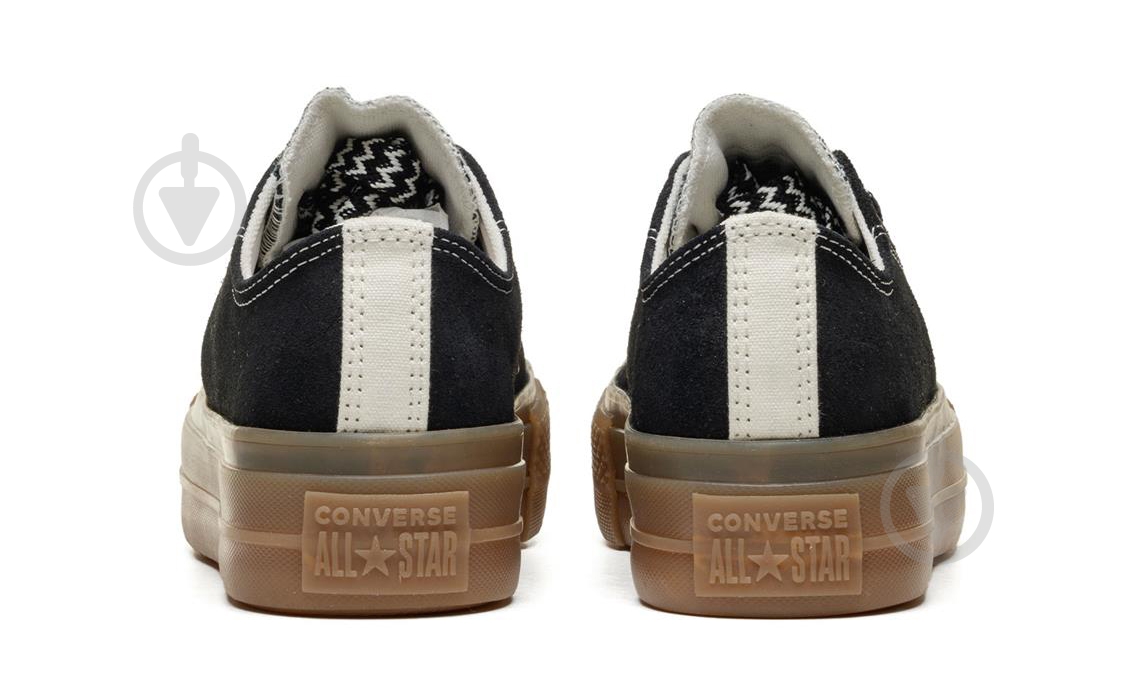 Кеды Converse CHUCK TAYLOR ALL STAR LIFT PLATFORM SUEDE A08306C р.38 черный - фото 4