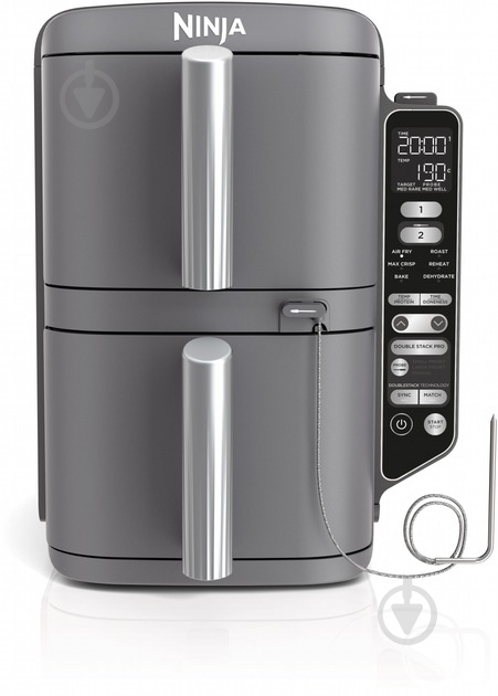 Мультипіч NINJA Foodi Double Stack XL Smart Cook (SL451EU) - фото 7 Мультипіч NINJA Foodi Double Stack XL Smart Cook (SL451EU) - фото 7