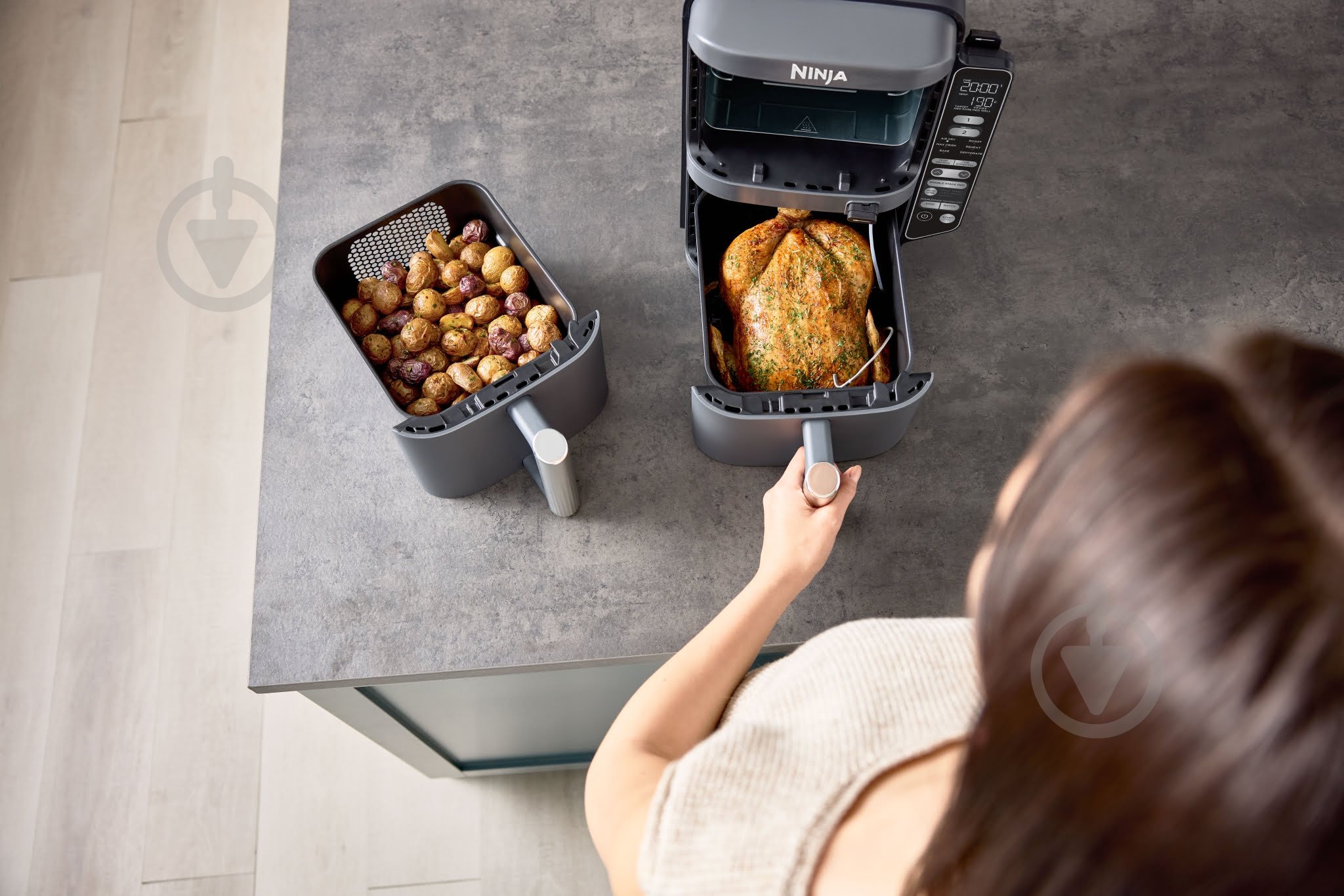 Мультипіч NINJA Foodi Double Stack XL Smart Cook (SL451EU) - фото 22 Мультипіч NINJA Foodi Double Stack XL Smart Cook (SL451EU) - фото 22