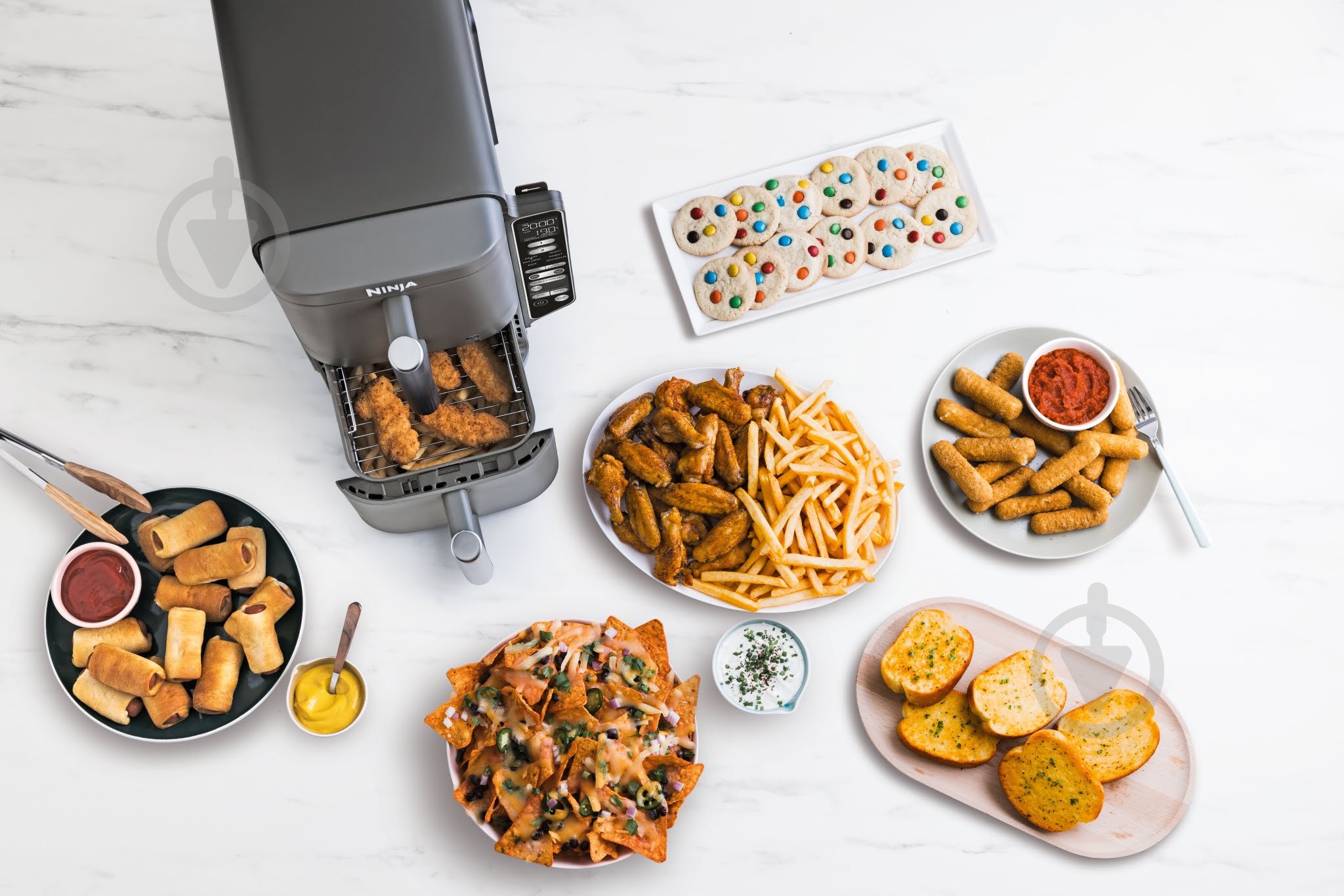 Мультипіч NINJA Foodi Double Stack XL Smart Cook (SL451EU) - фото 26 Мультипіч NINJA Foodi Double Stack XL Smart Cook (SL451EU) - фото 26