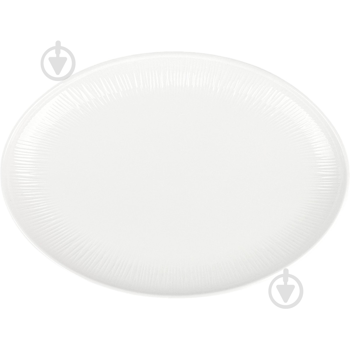 Тарілка MVM Промінь KP-110 L White - фото 1