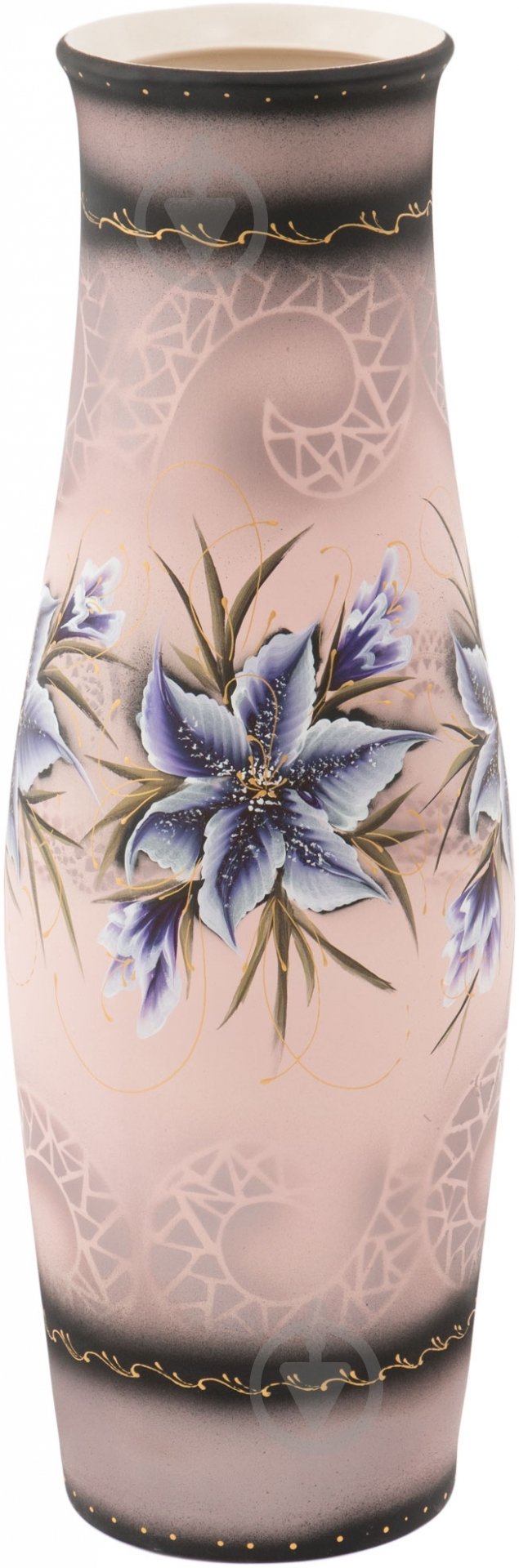 Ваза керамическая бежевая Афина 64х30 см - фото 1