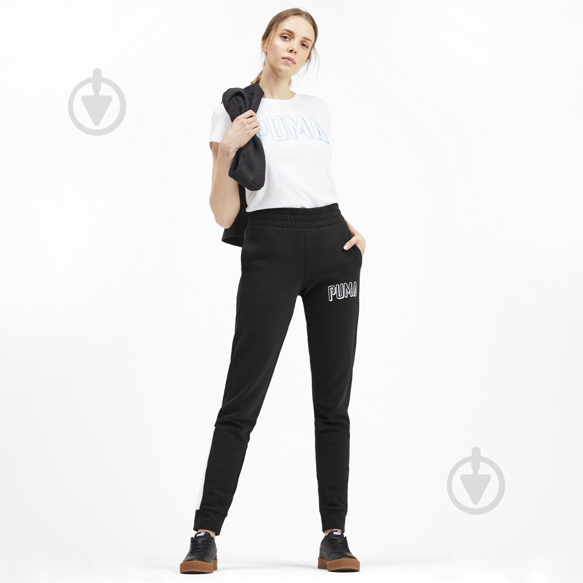 Брюки Puma Athletics Pants FL 58013901 р. XS черный - фото 5 Брюки Puma Athletics Pants FL 58013901 р. XS черный - фото 5