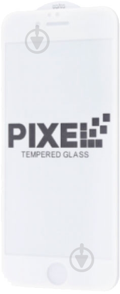 Защитное стекло PIXEL TEMPERED GLASS Full screen для iPhone 7 Plus/8 Plus белый - фото 1