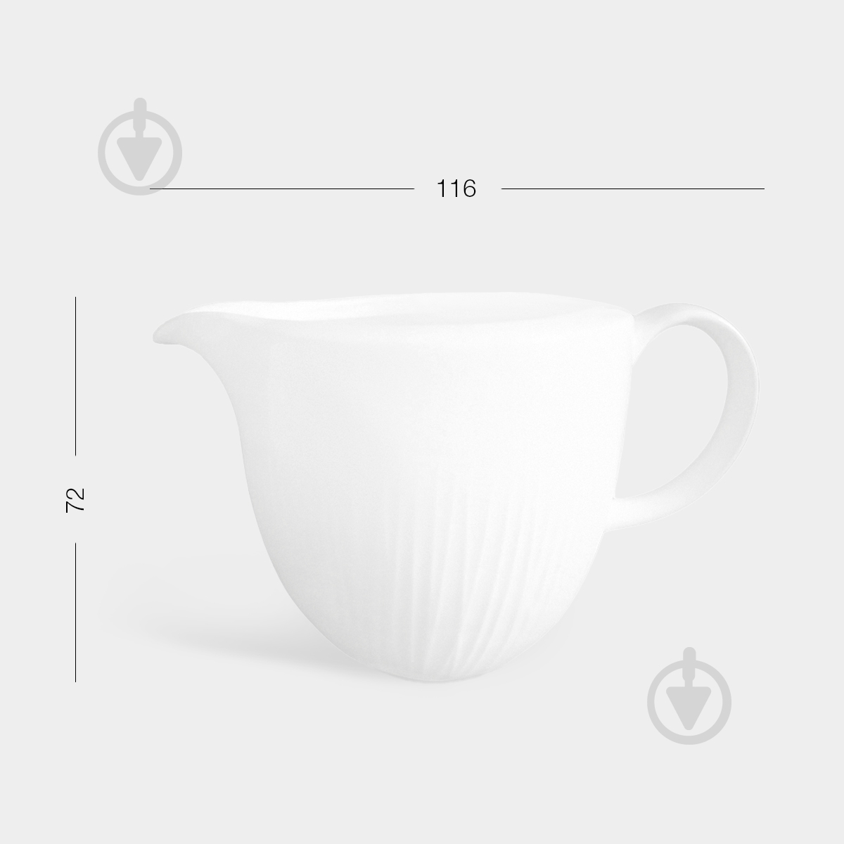 Молочник MVM Луч 180 мл KP-114 White - фото 10