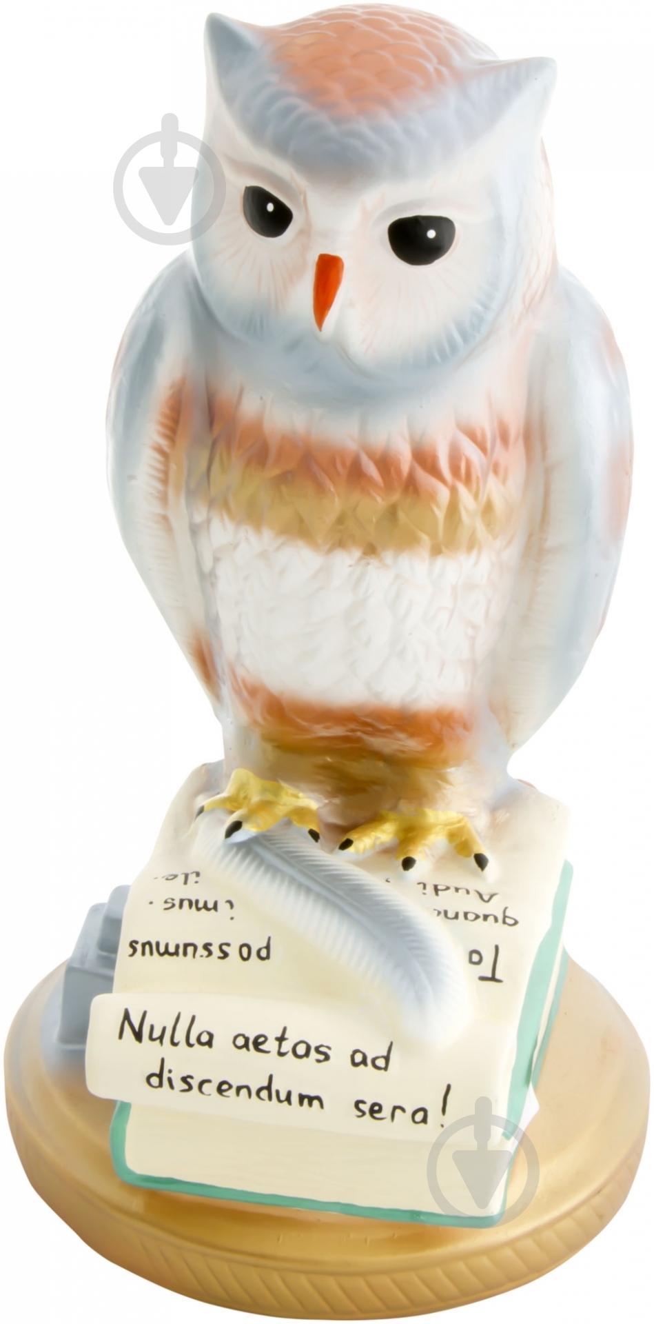 Статуетка пугач 44х23 см білий - фото 1