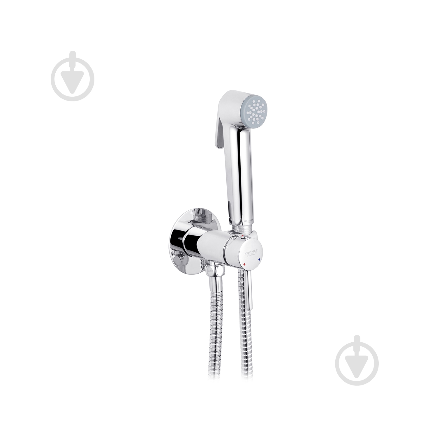 Набір для гігієнічного душу Kroner скрытого монтажа зі змішувачем KRP Bidet - C082 - фото 1