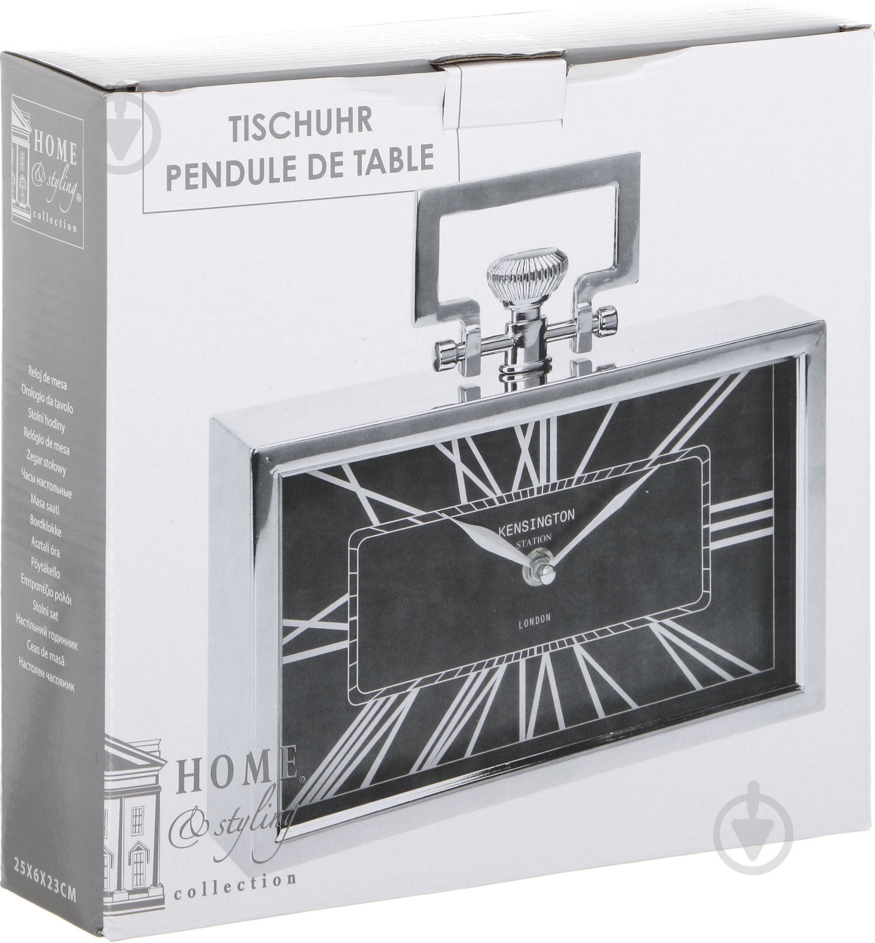 Часы настольные 25х6х23 см - фото 4