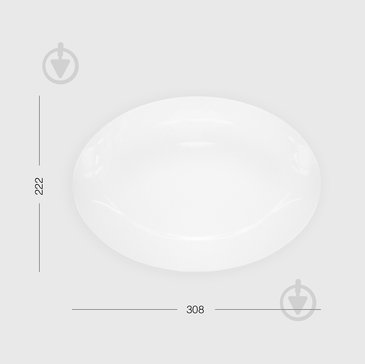 Тарелка MVM Жемчужина KP-93 M White - фото 9 Тарелка MVM Жемчужина KP-93 M White - фото 9