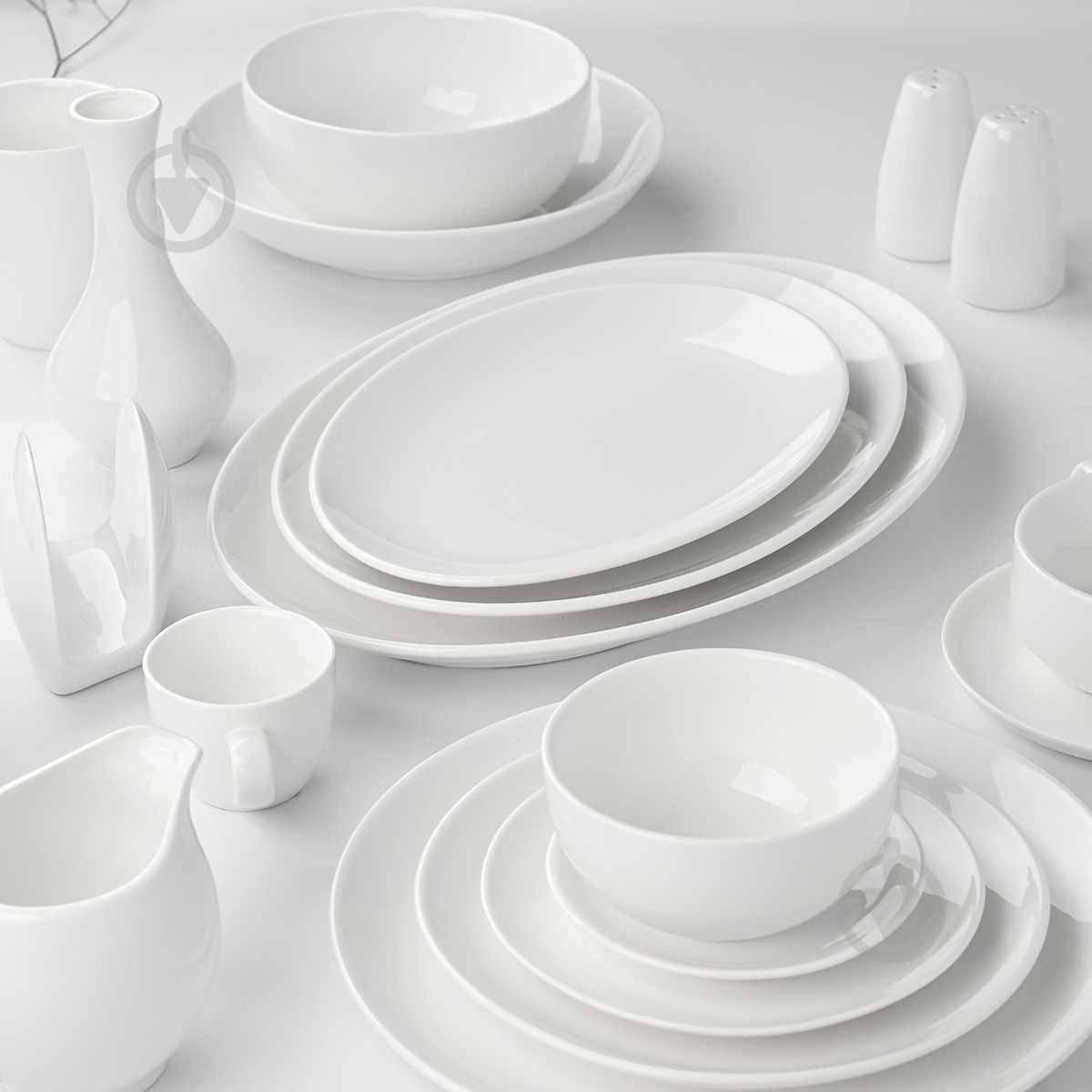 Тарелка MVM Жемчужина KP-93 M White - фото 8 Тарелка MVM Жемчужина KP-93 M White - фото 8