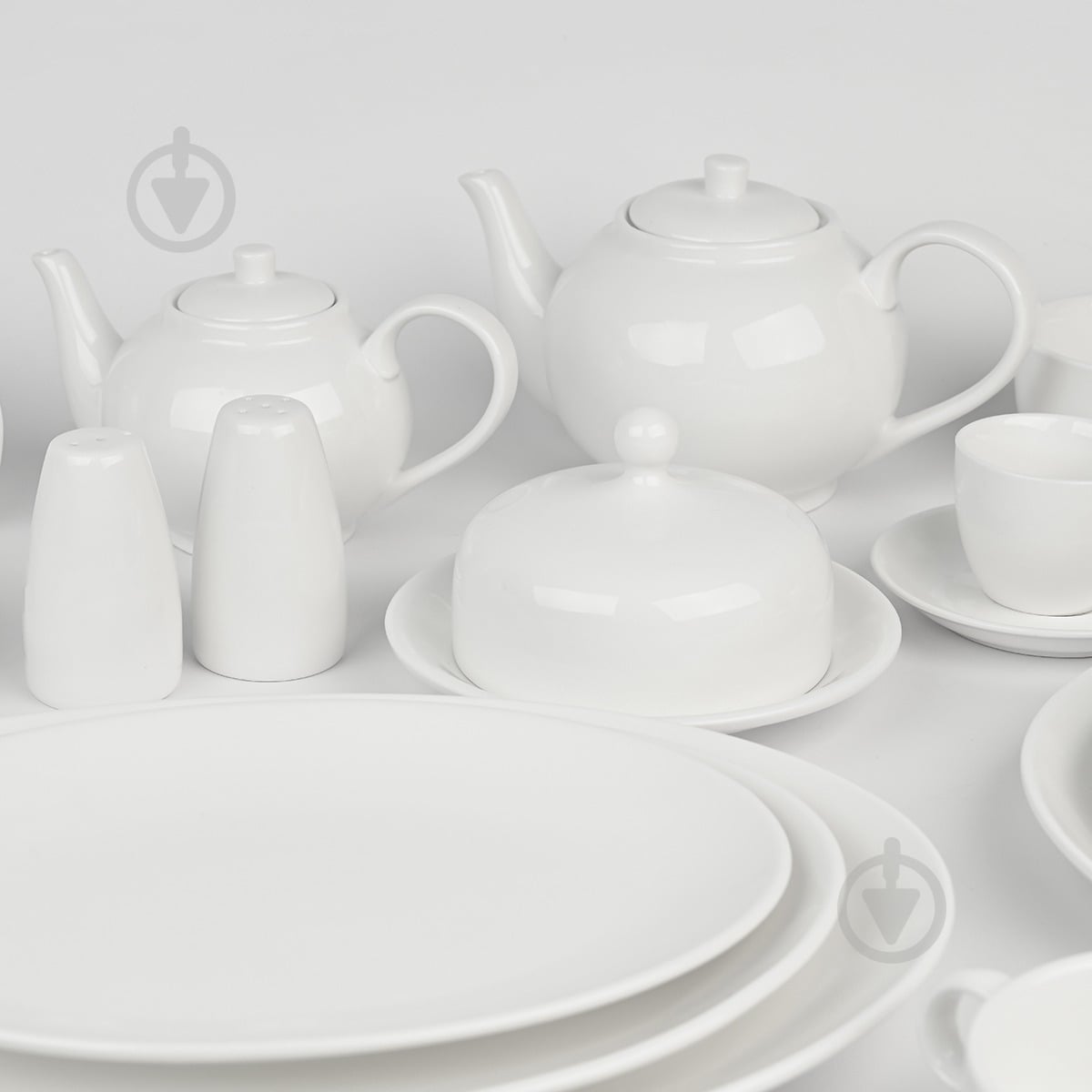 Тарелка MVM Жемчужина KP-93 M White - фото 7 Тарелка MVM Жемчужина KP-93 M White - фото 7