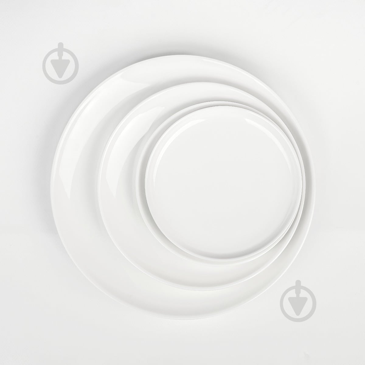Тарелка десертная MVM Жемчужина 20,3 см KP-91 White - фото 4