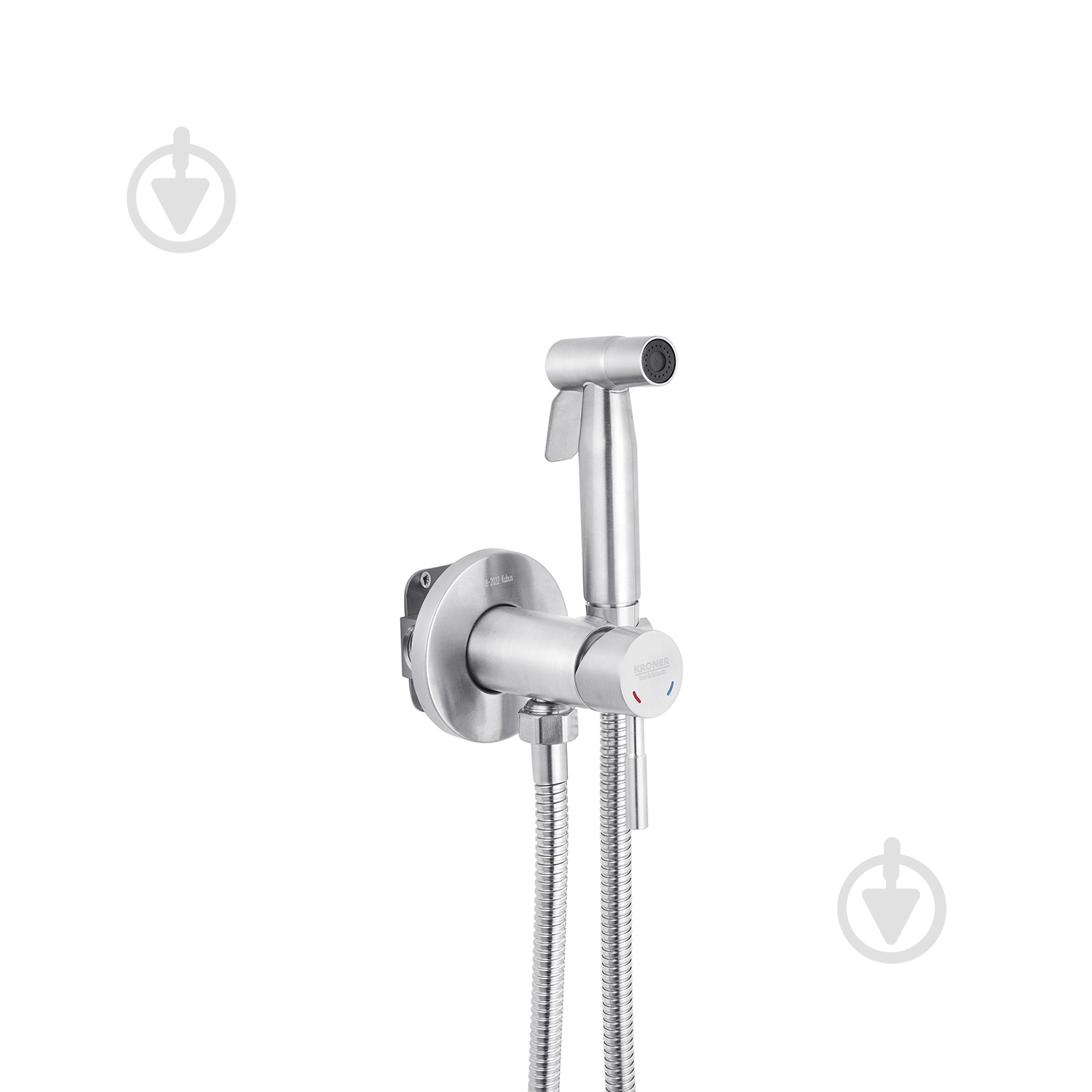 Набір для гігієнічного душу Kroner скрытого монтажа зі змішувачем KRP Edelstahl Klassisch - ESG05 - фото 1 Набір для гігієнічного душу Kroner скрытого монтажа зі змішувачем KRP Edelstahl Klassisch - ESG05 - фото 1