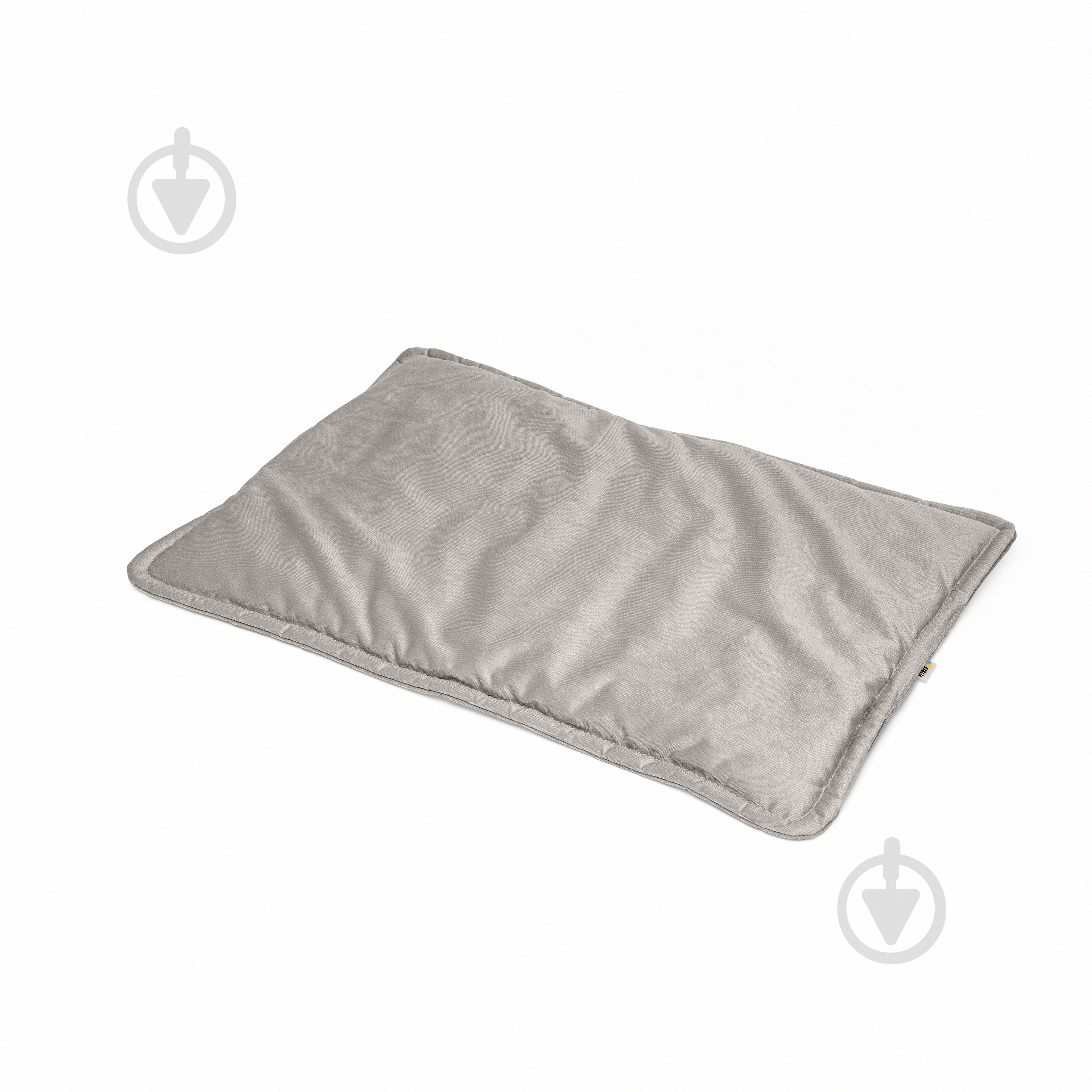 Лежак PETBED Слим 2XL 100х70 см h-3 см велюр серый - фото 2 Лежак PETBED Слим 2XL 100х70 см h-3 см велюр серый - фото 2