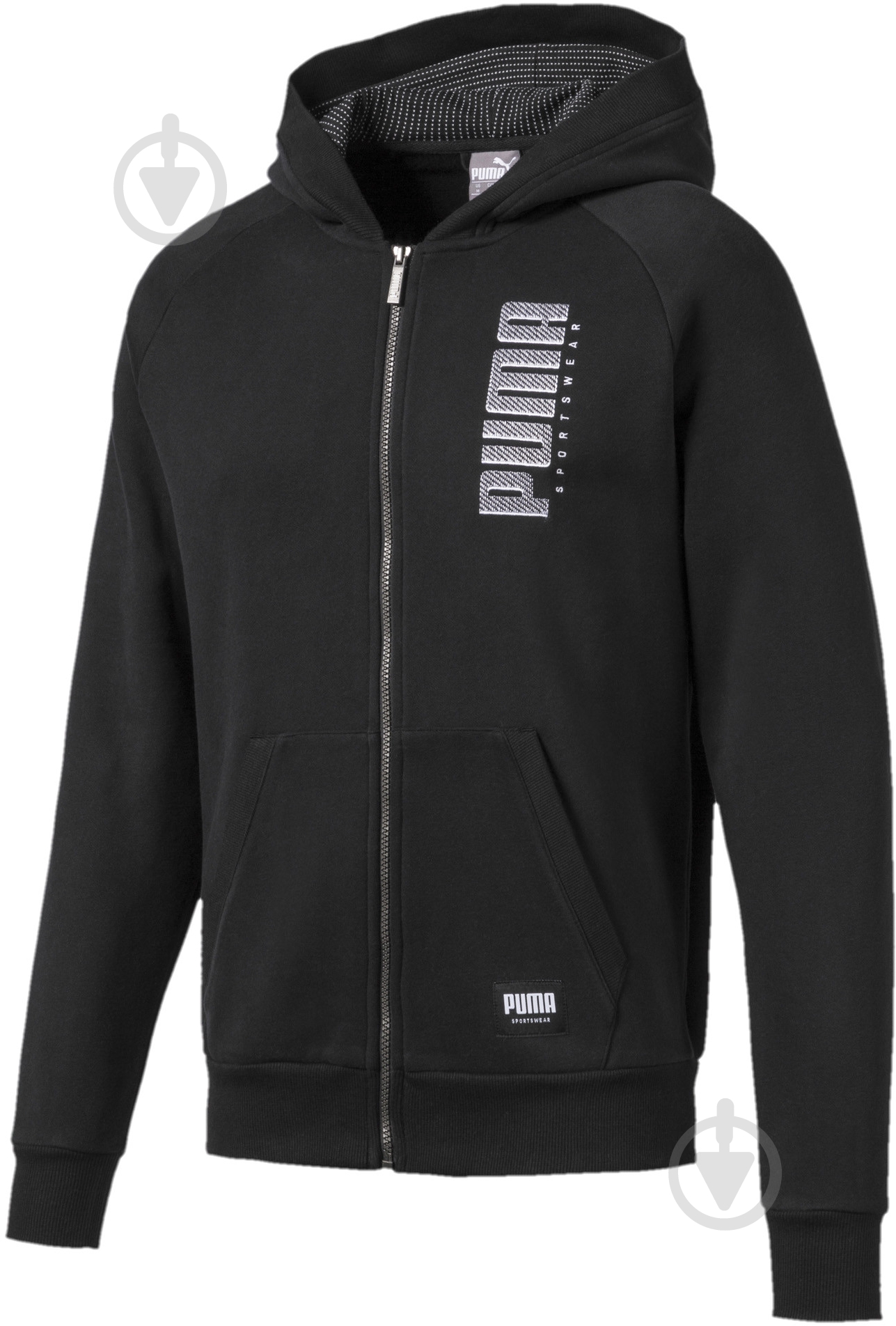 Джемпер Puma Athletics FZ Hoody FL 58015101 р. S черный - фото 2