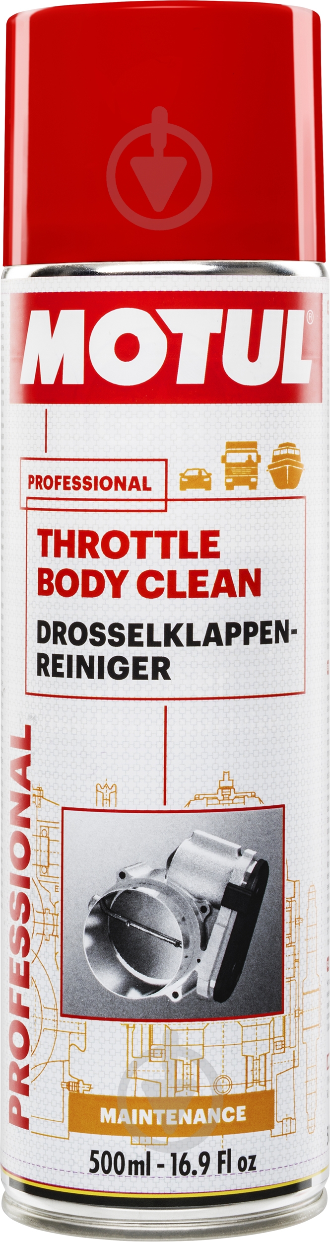 Очиститель форсунок Motul Throttle Body Clean 500 мл - фото 1
