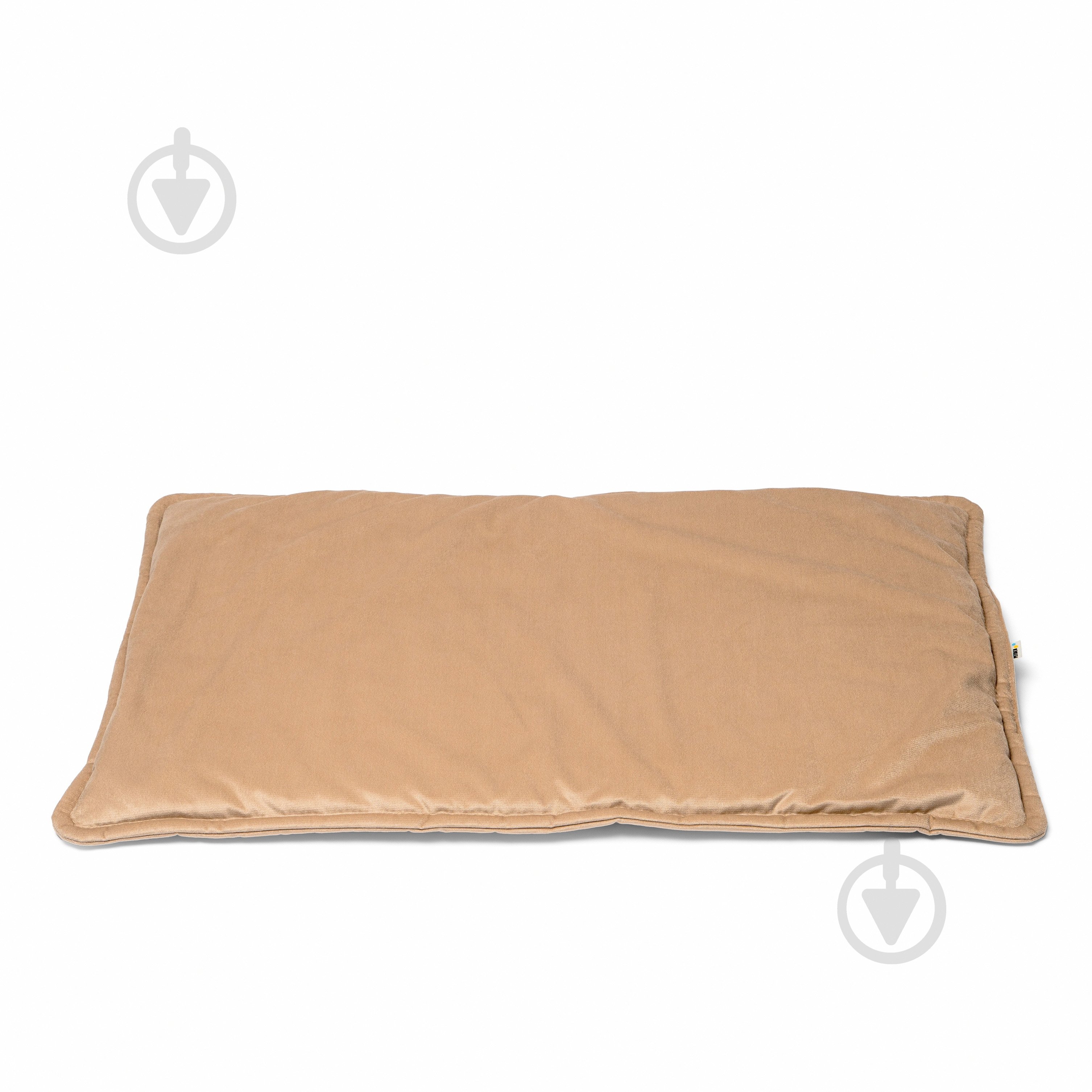 Лежак PETBED Слим 3XL 120х80 см h-3 см велюр бежевый - фото 1 Лежак PETBED Слим 3XL 120х80 см h-3 см велюр бежевый - фото 1