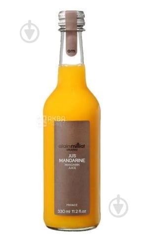 Сок Alain Milliat Мандариновый 0,33 л (38427) - фото 1 Сок Alain Milliat Мандариновый 0,33 л (38427) - фото 1