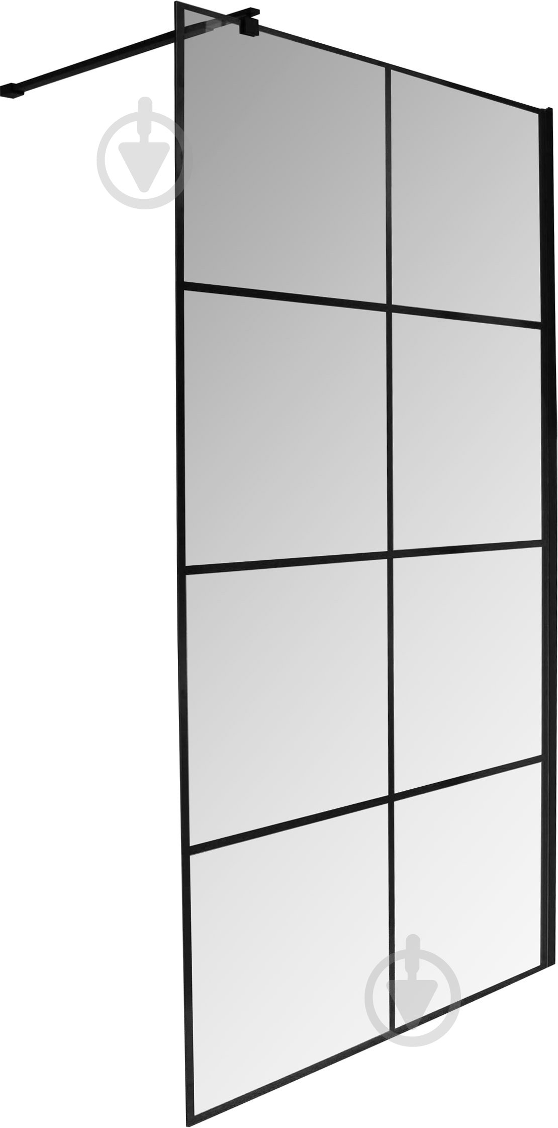 Стінка душова ScandiSPA Walk-in С-916В 100х190 - фото 1