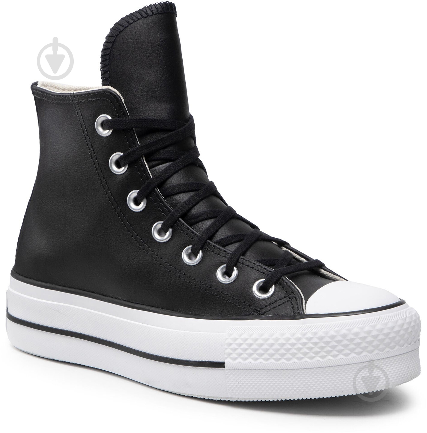 Кроссовки Converse CHUCK TAYLOR ALL STAR LEATHER PLATFORM 561675C р.42 - фото 3
