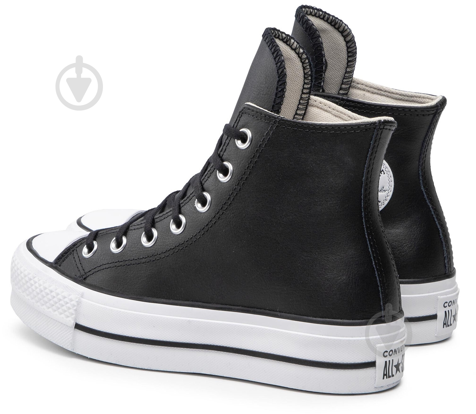 Кроссовки Converse CHUCK TAYLOR ALL STAR LEATHER PLATFORM 561675C р.42 - фото 4