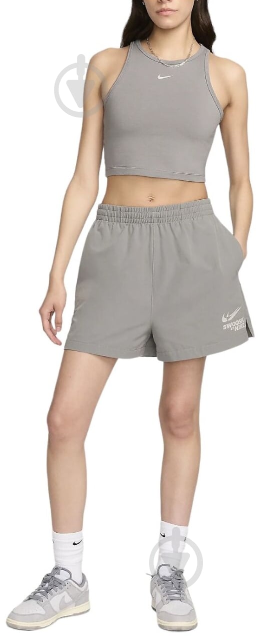Шорты Nike NSW WOVEN SHORT GLS HF5529-029 р. XS серый - фото 7 Шорты Nike NSW WOVEN SHORT GLS HF5529-029 р. XS серый - фото 7