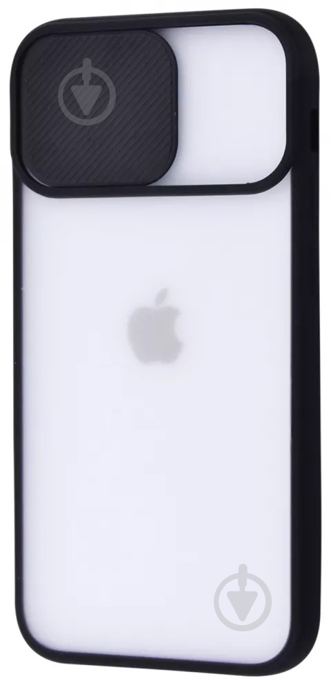 Чохол PRC Camera Protect Matte Case (PC+TPU) для Apple iPhone 12 Mini black - фото 1