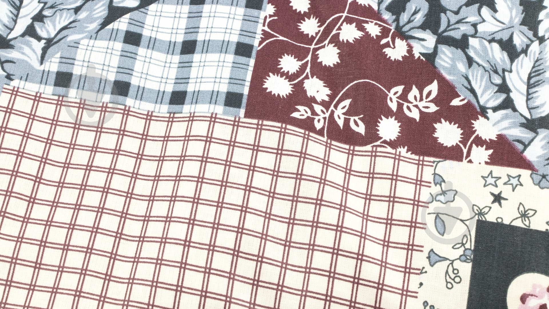 Пододеяльник Пэчворк 200x220 см разноцветный Прованс - фото 2