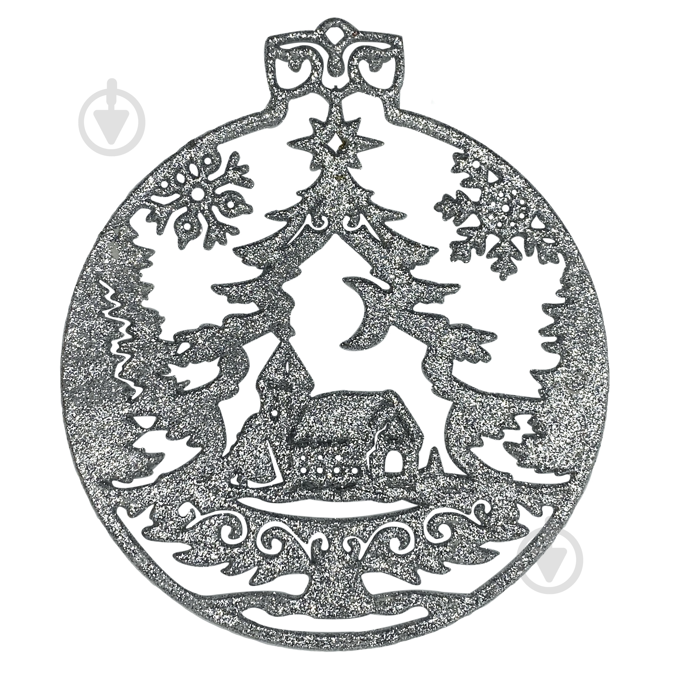 Підвіска MISLT Різдвяна ніч ChrisN004 3 см - фото 1