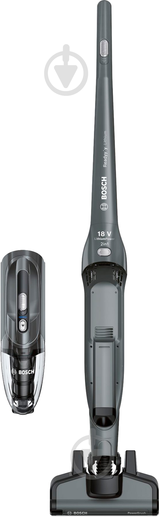 Пылесос аккумуляторный Bosch BBHL21841 dark grey - фото 1 Пылесос аккумуляторный Bosch BBHL21841 dark grey - фото 1