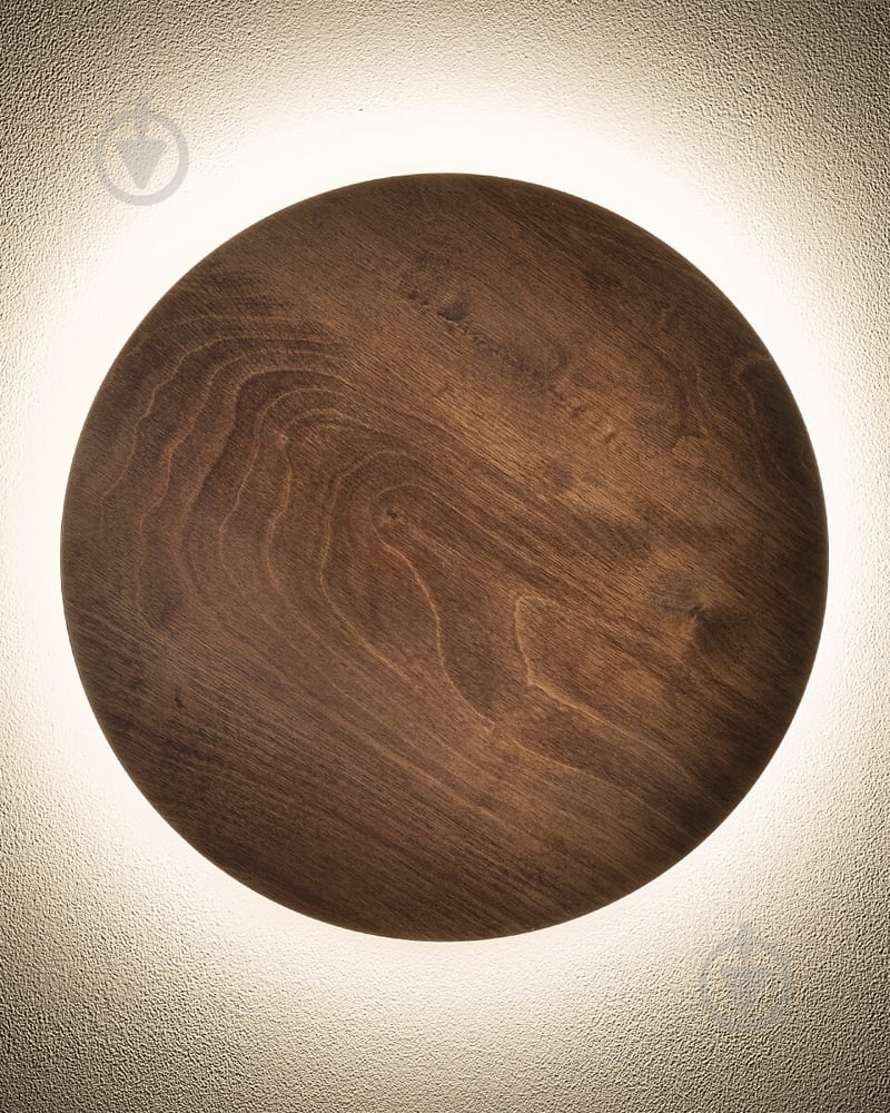 Бра Nowodvorski Ring Timber 1x13 Вт LED-модуль коричневий 11291 - фото 2 Бра Nowodvorski Ring Timber 1x13 Вт LED-модуль коричневий 11291 - фото 2