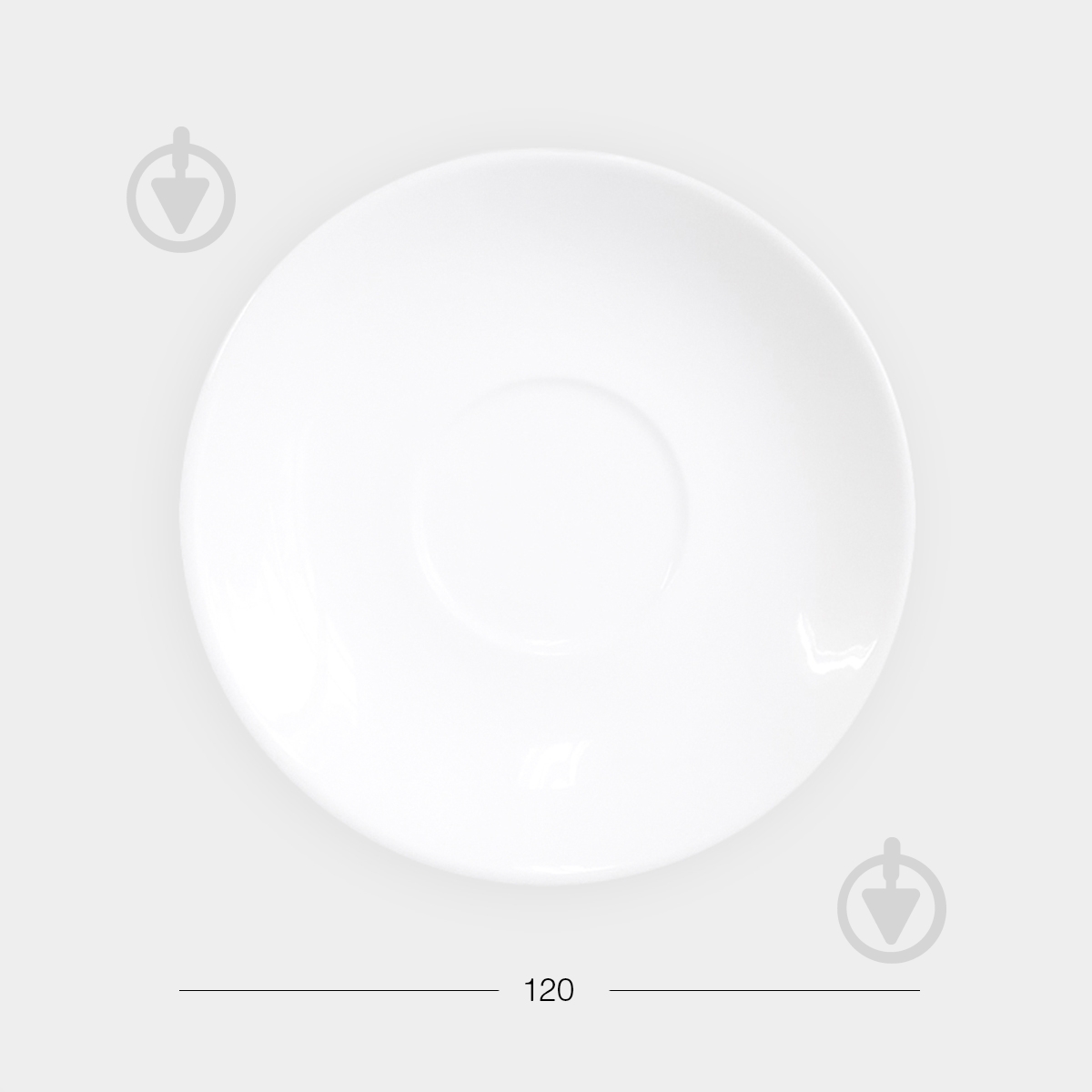 Блюдце MVM Жемчужина 12 см KP-101 White - фото 14