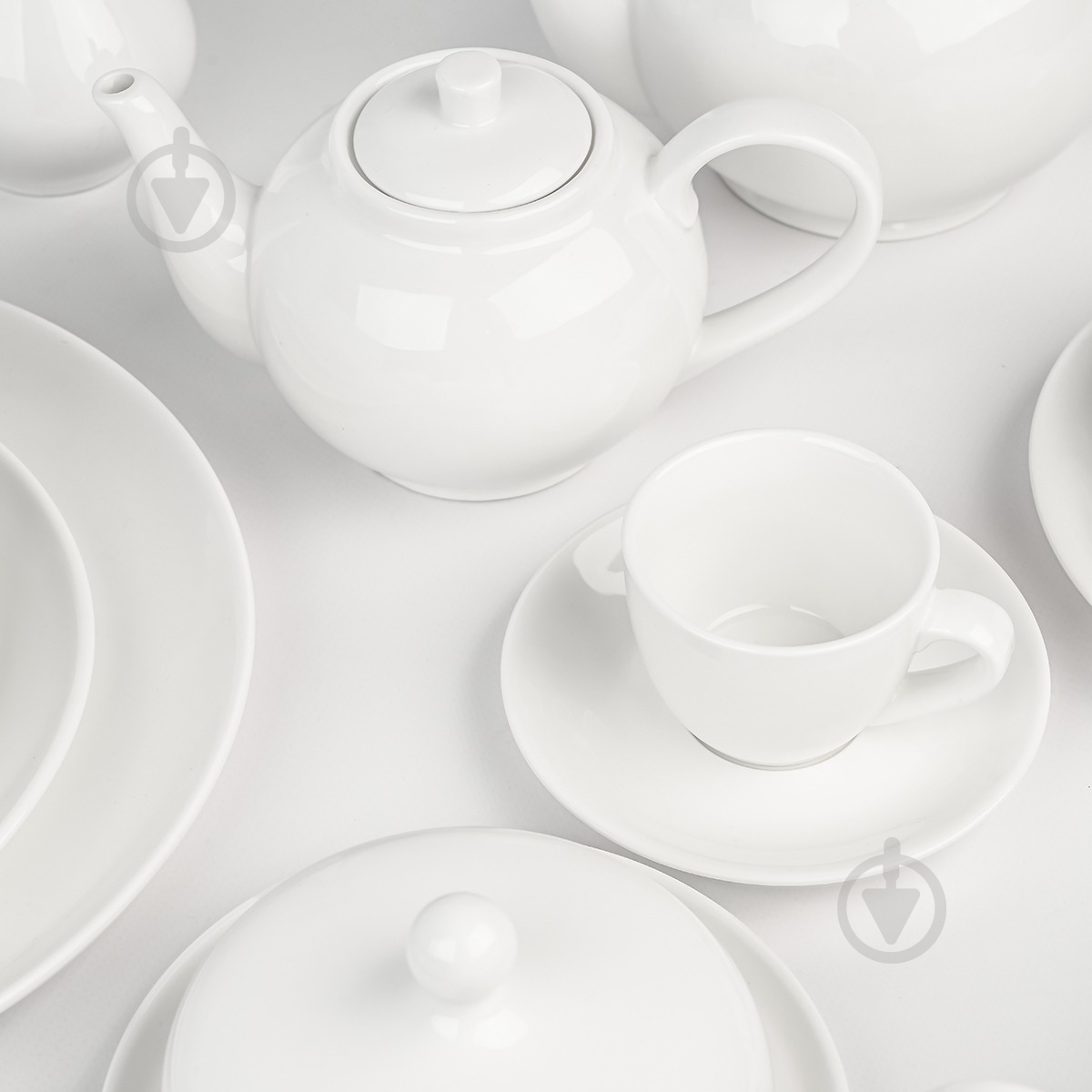 Блюдце MVM Жемчужина 12 см KP-101 White - фото 9