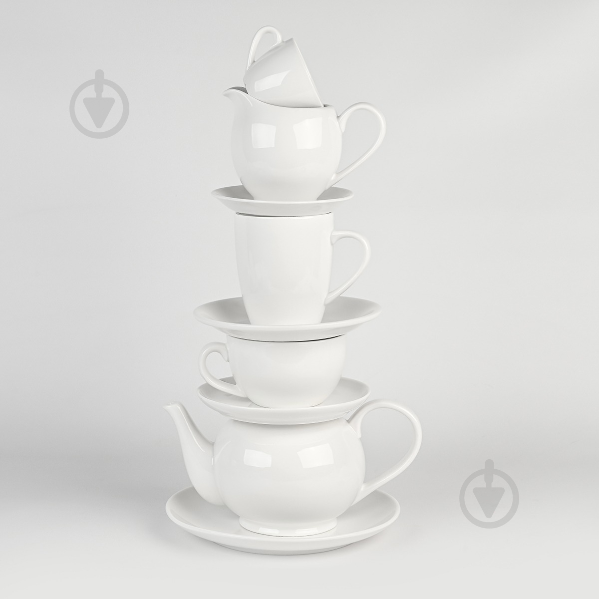 Блюдце MVM Жемчужина 12 см KP-101 White - фото 12