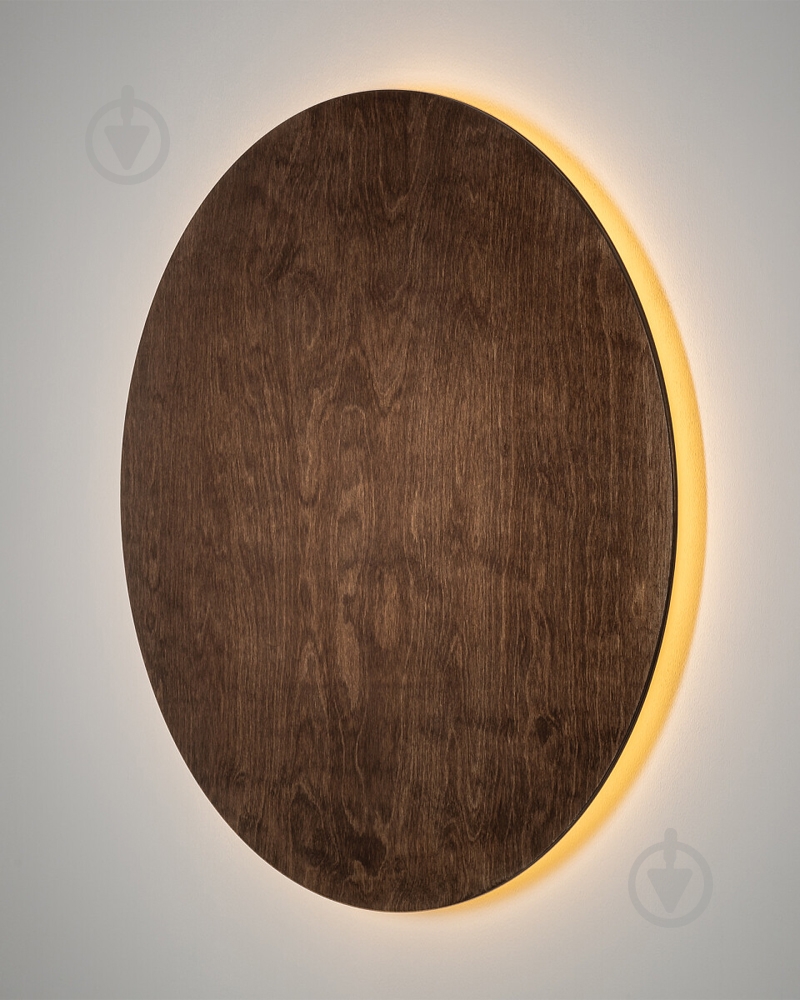 Бра Nowodvorski Ring Timber 1x16 Вт LED-модуль коричневый 11292 - фото 5