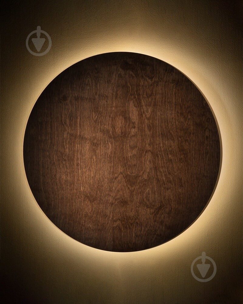 Бра Nowodvorski Ring Timber 1x16 Вт LED-модуль коричневый 11292 - фото 3