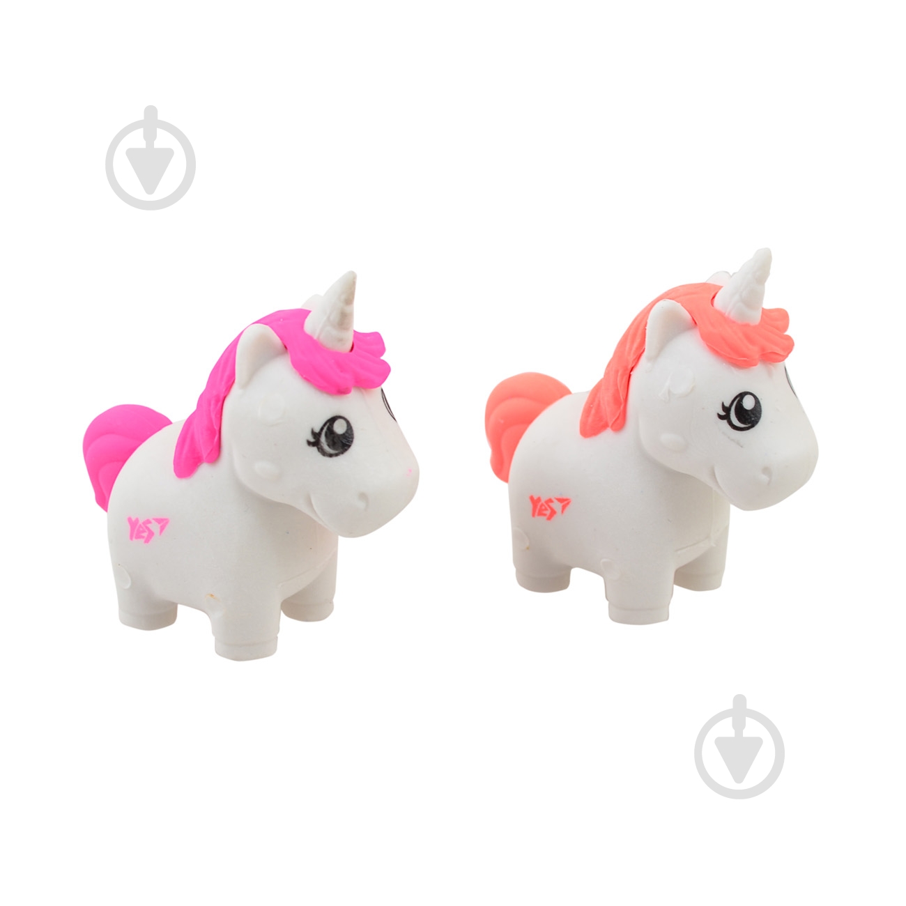 Ластик Ластик фигурный YES "Unicorn" 2 цв./уп. YES - фото 1 Ластик Ластик фигурный YES "Unicorn" 2 цв./уп. YES - фото 1