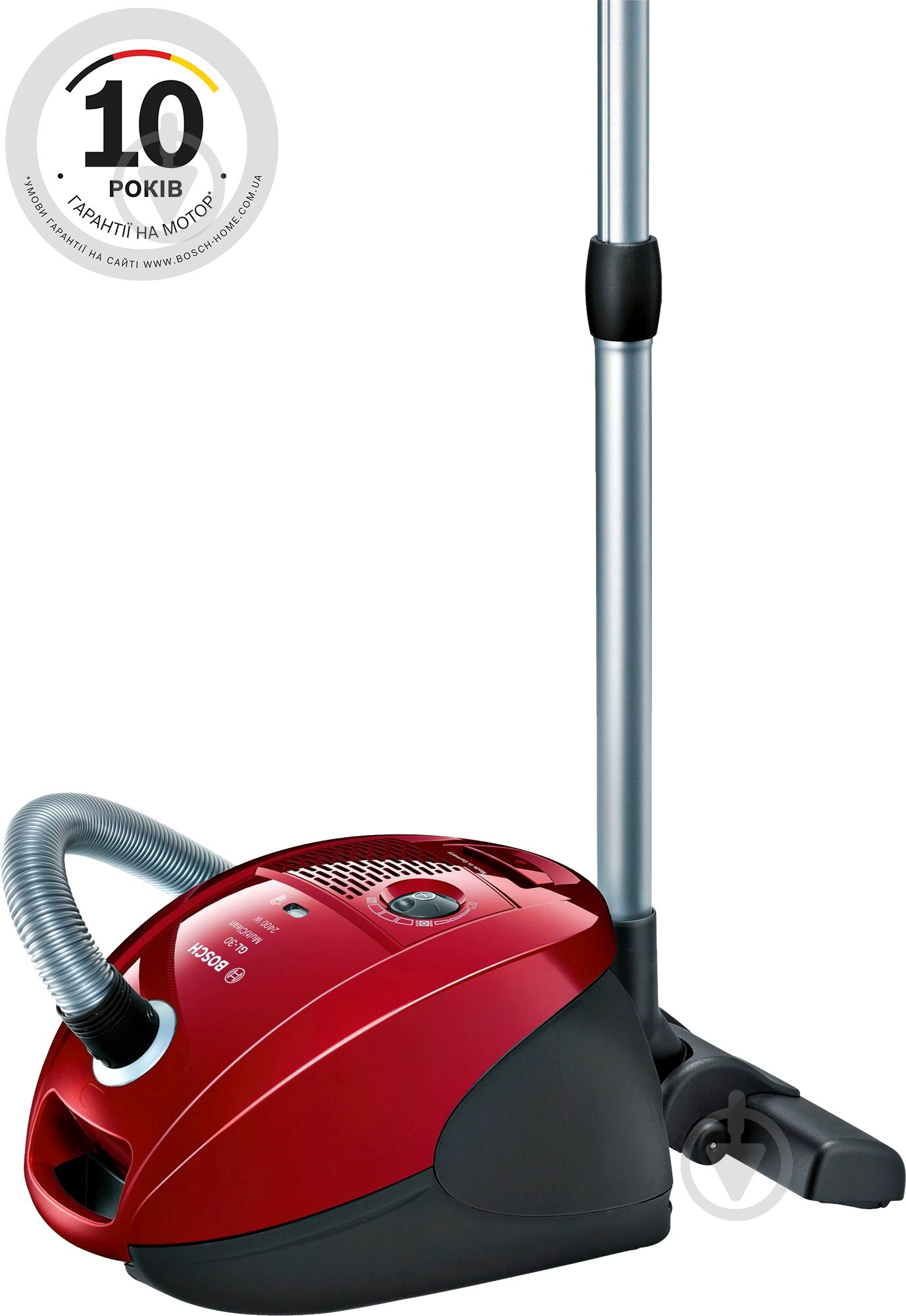 Пилосос Bosch BSGL3MULT3 red - фото 1