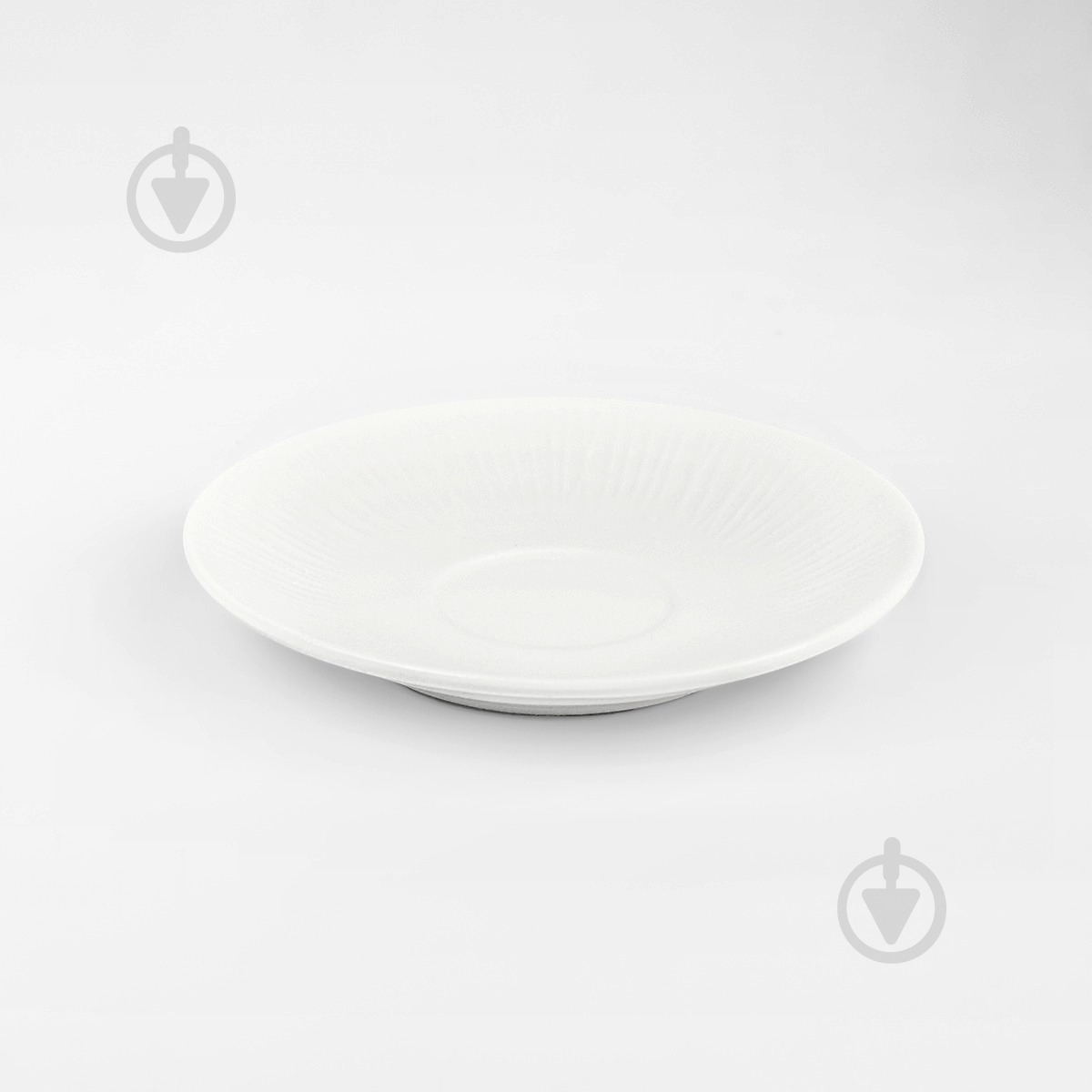 Блюдце MVM Луч 11,5 см KP-117 White - фото 4