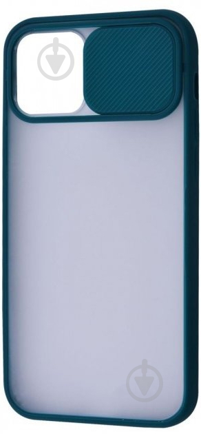 Чехол PRC Camera Protect Matte Case (PC+TPU) для Apple iPhone 12 Pro Max green - фото 1