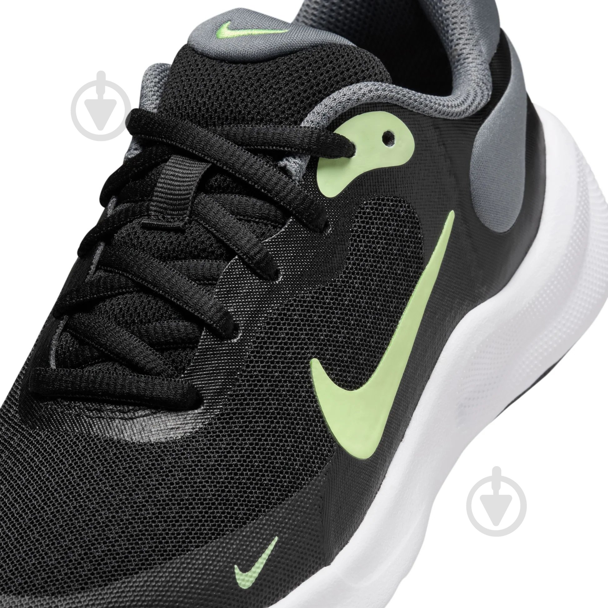 Кроссовки детские демисезонные Nike REVOLUTION 7 FB7689-006 р.36,5 черные - фото 6
