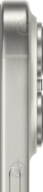 Смартфон Apple iPhone 15 Pro Max (REF A+) 256GB white titanium (2QMU783) - фото 4