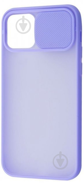 Чехол PRC Camera Protect Matte Case (PC+TPU) для Apple iPhone 12 Pro Max violet - фото 1